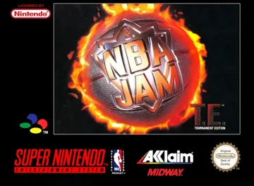 NBA Jam - Tournament Edition (Europe) box cover front